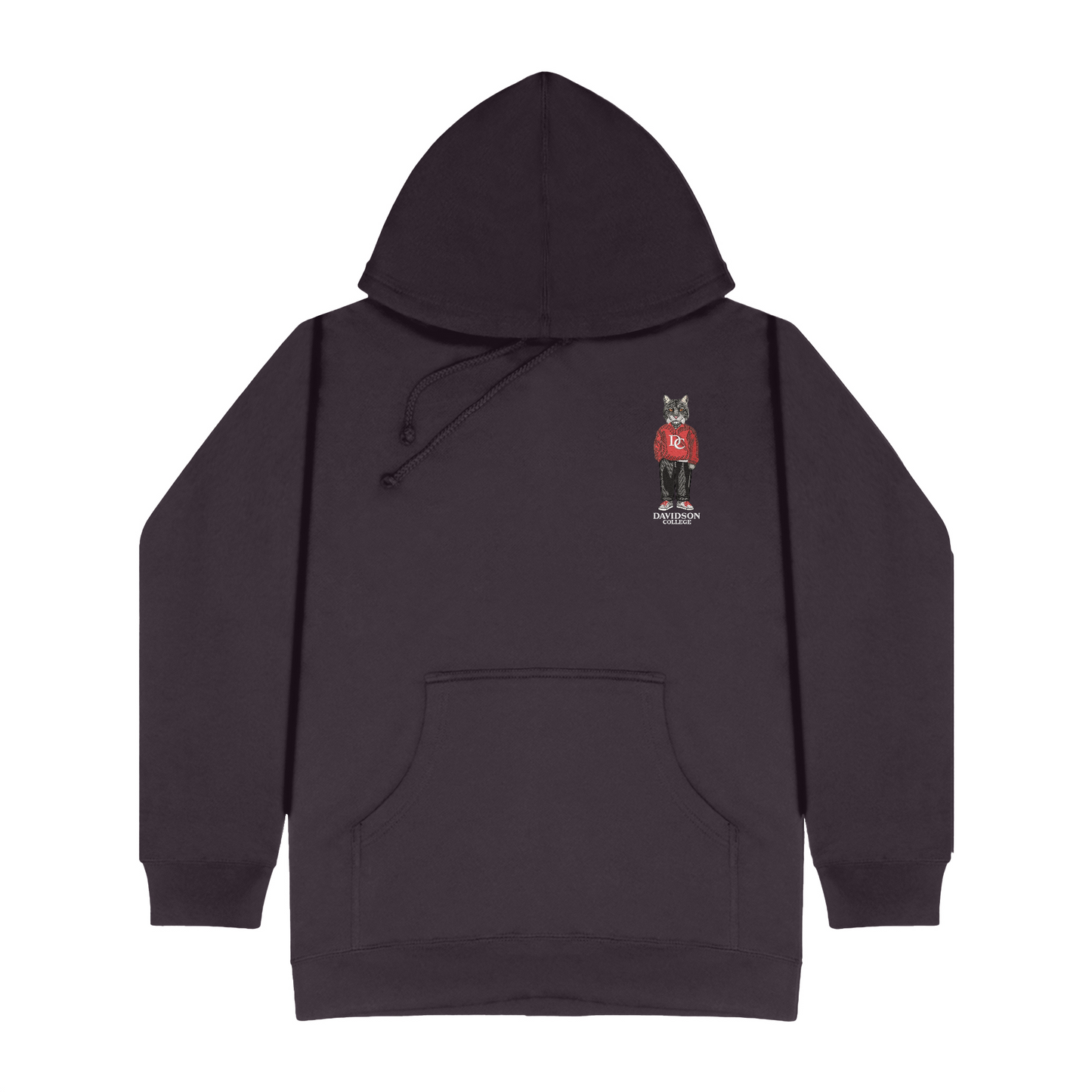 Davidson College Embroidered Hoodie