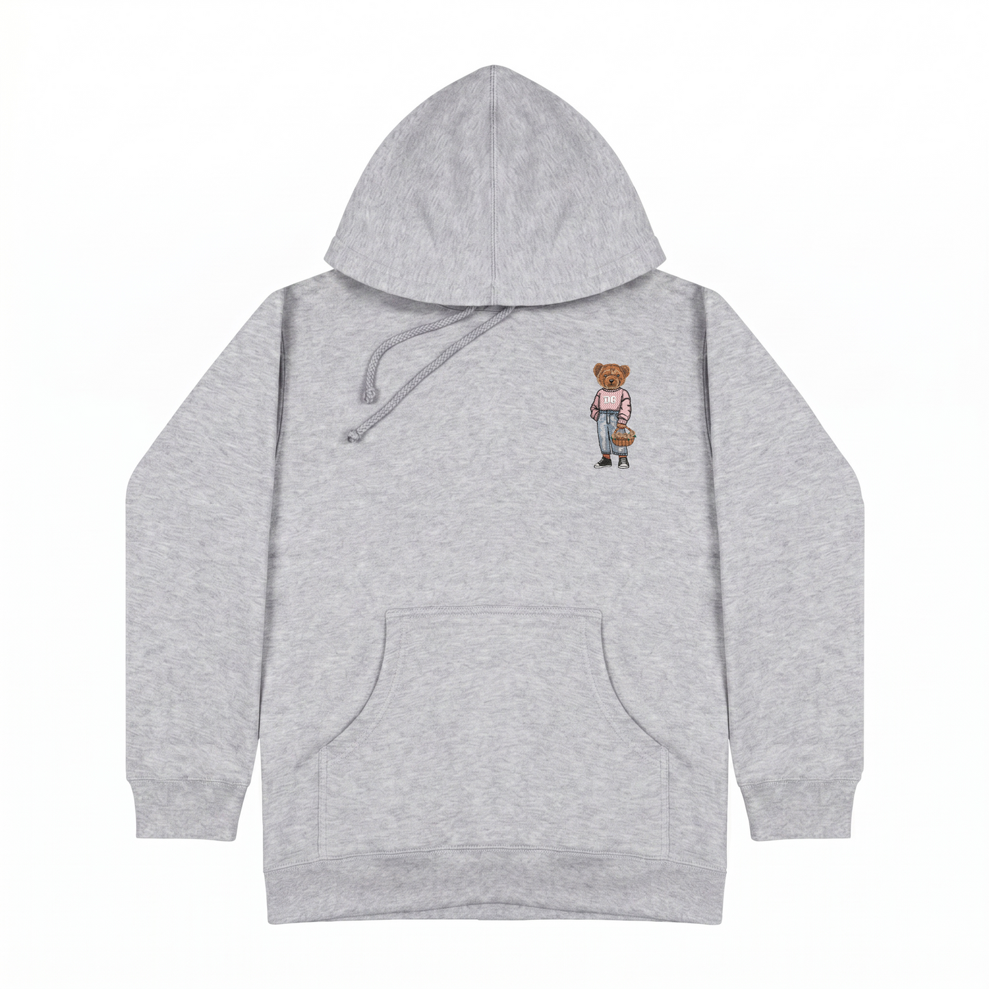 Delta Gamma Flowers Embroidered Hoodie
