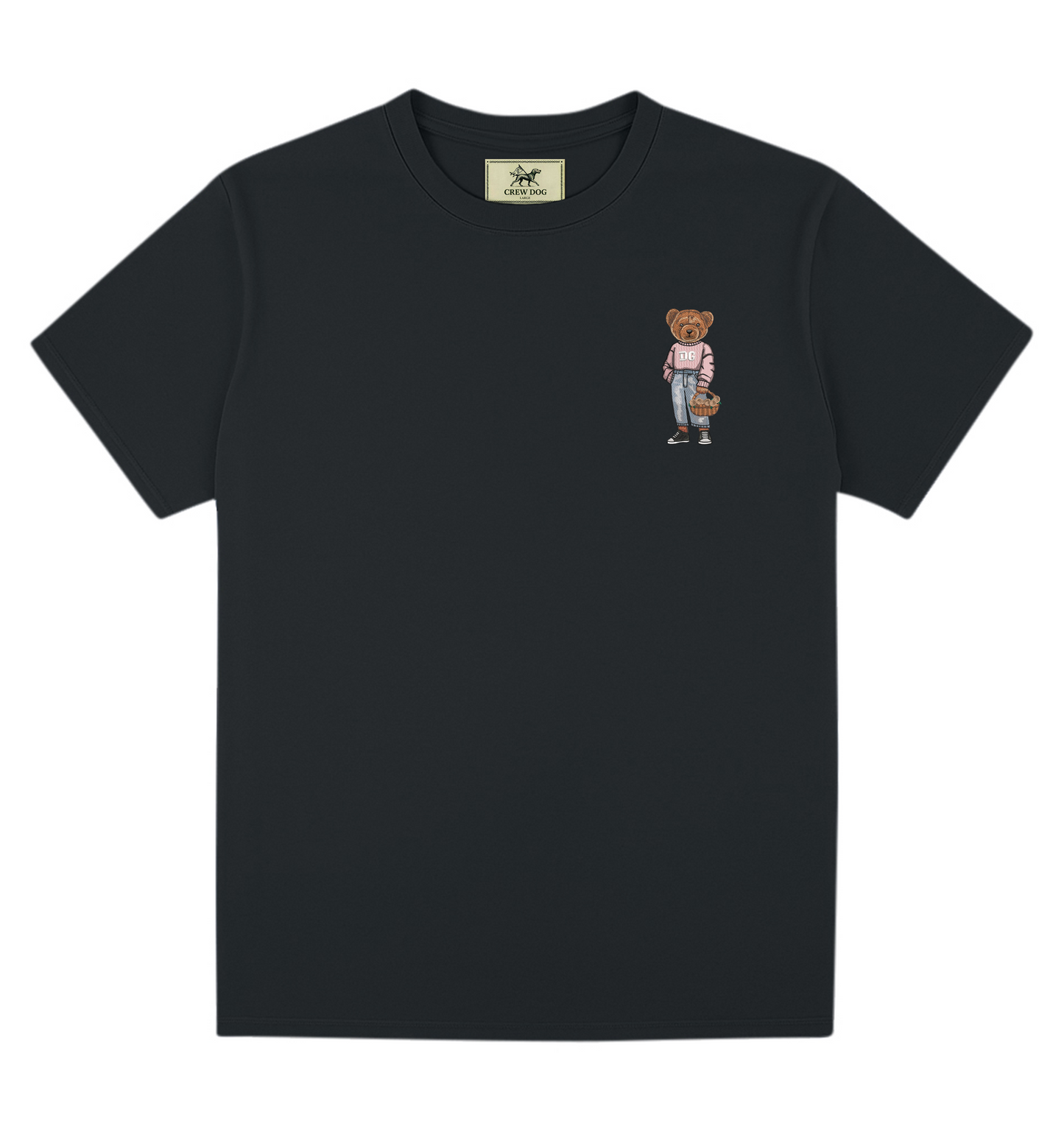 Delta Gamma Flowers Embroidered Tee