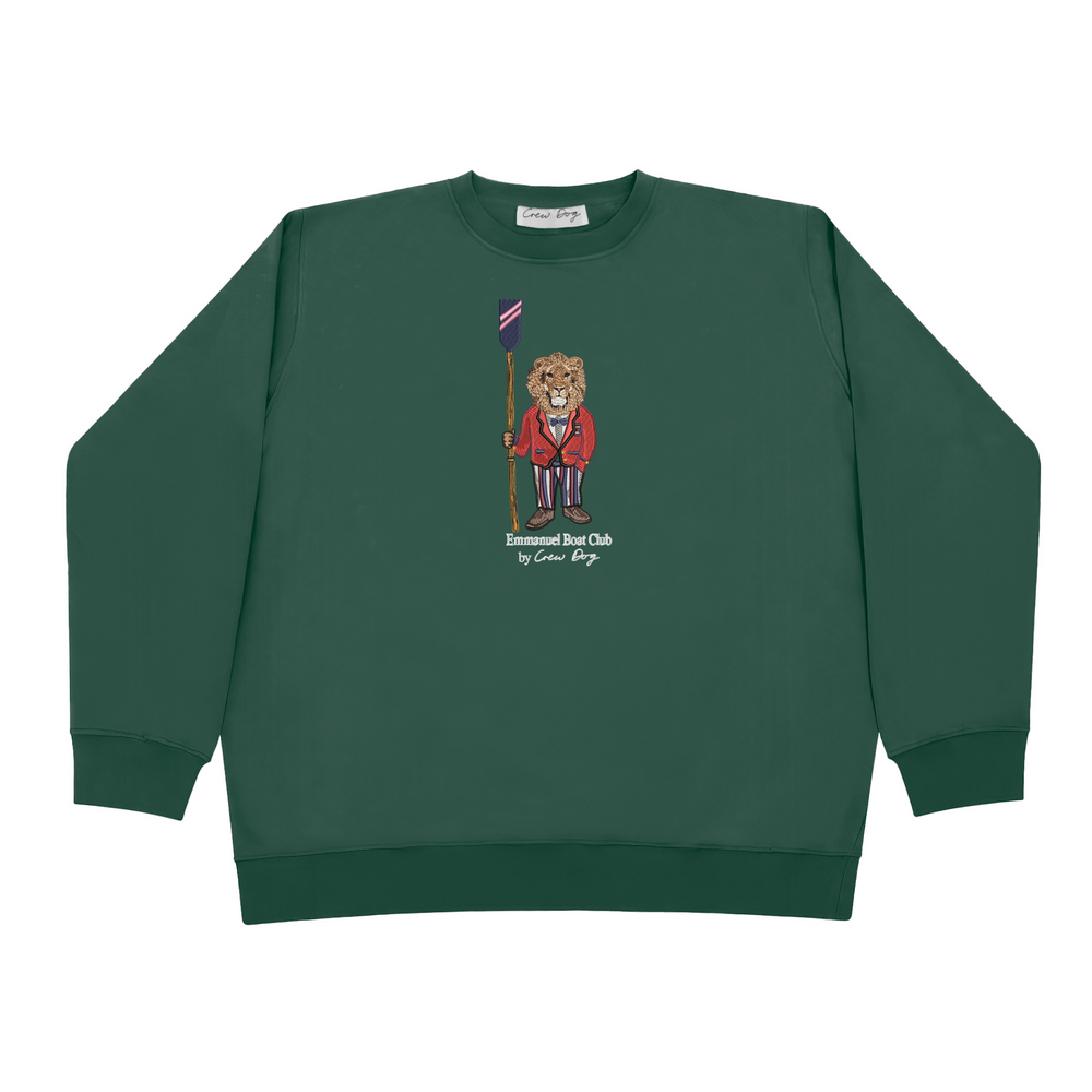 Emmanuel Boat Club Embroidered Crewneck