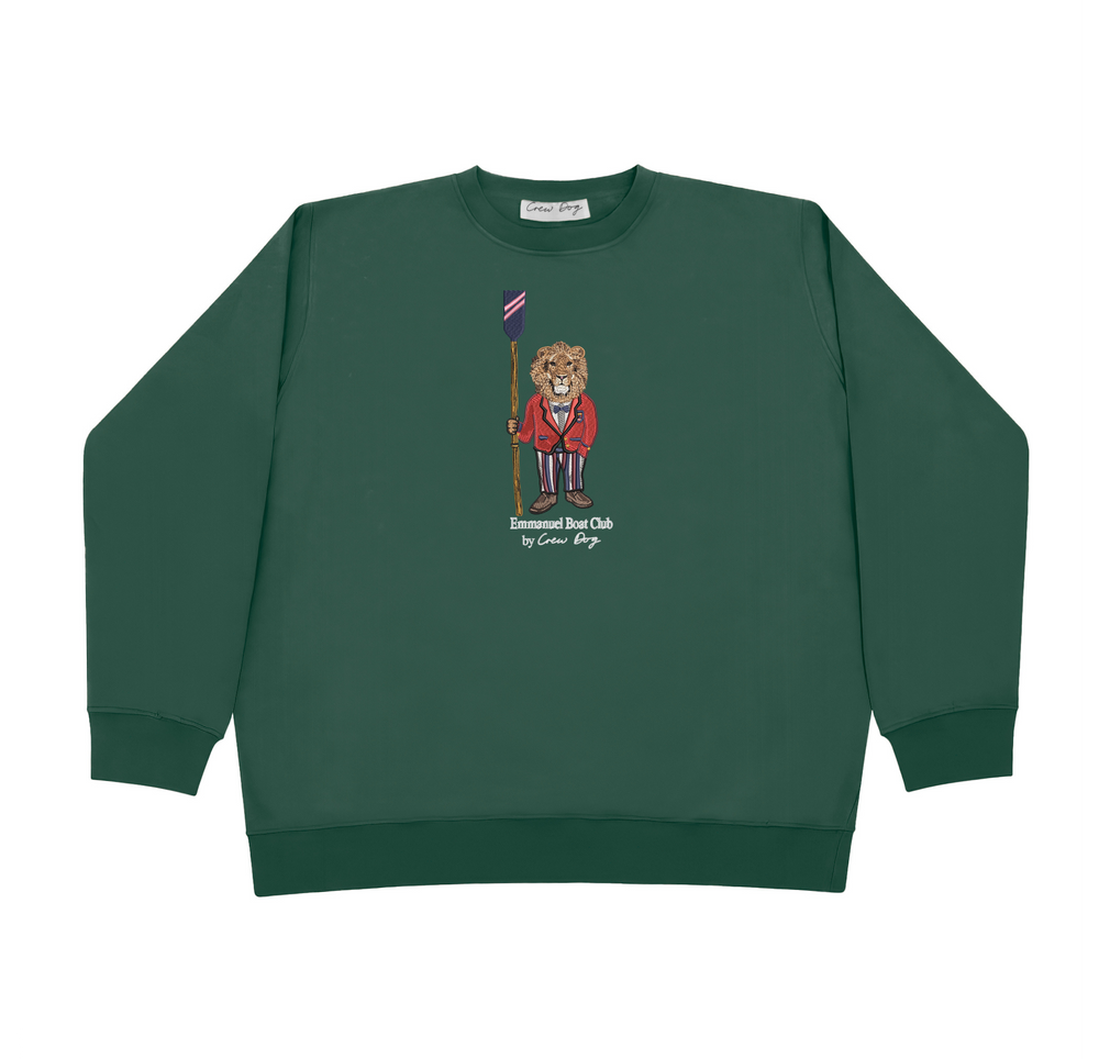 Emmanuel Boat Club Embroidered Crewneck