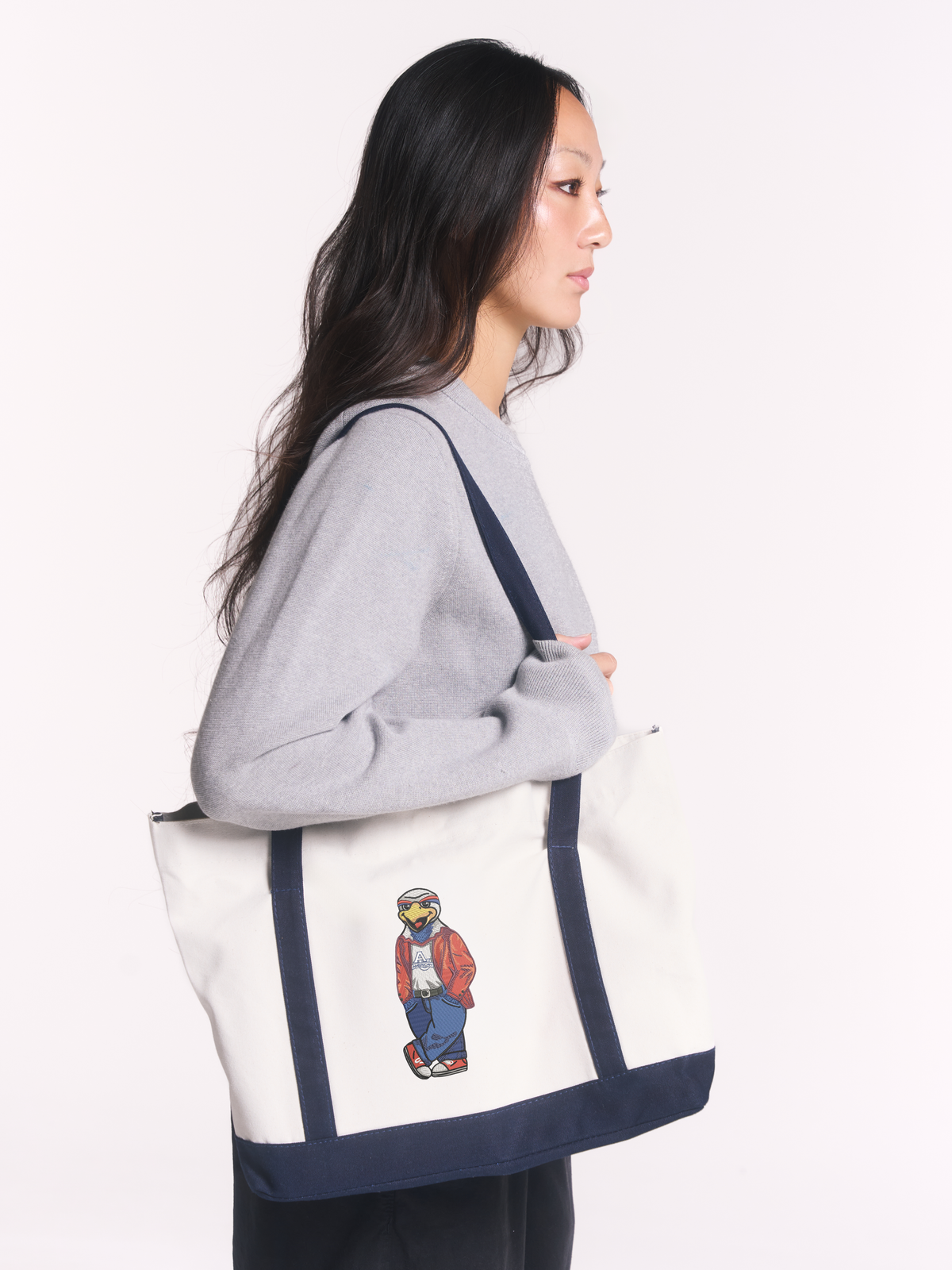 American University Original Embroidered Tote Bag