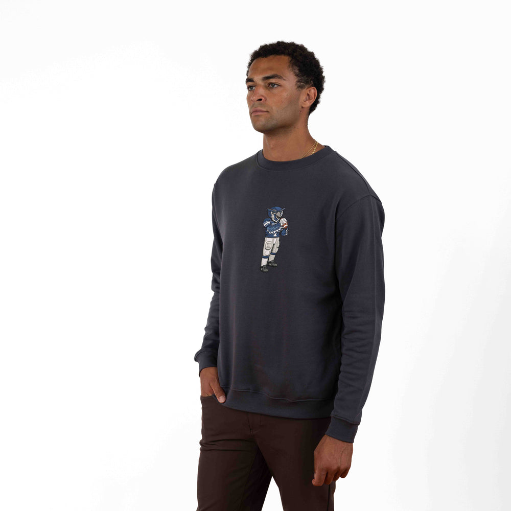 Rice University Football Embroidered Crewneck