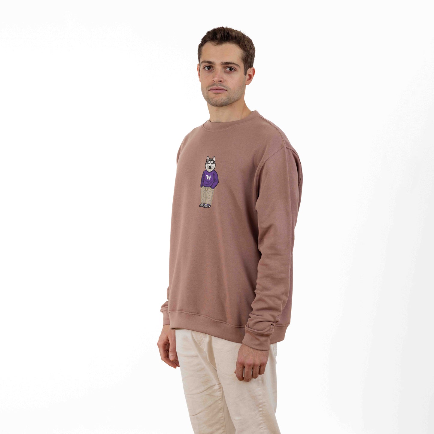 University of Washington Sweater Embroidered Crewneck
