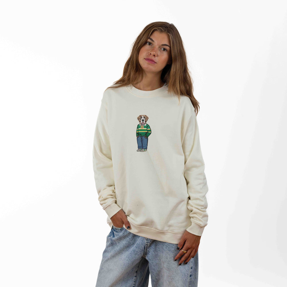 Siena University Embroidered Crewneck