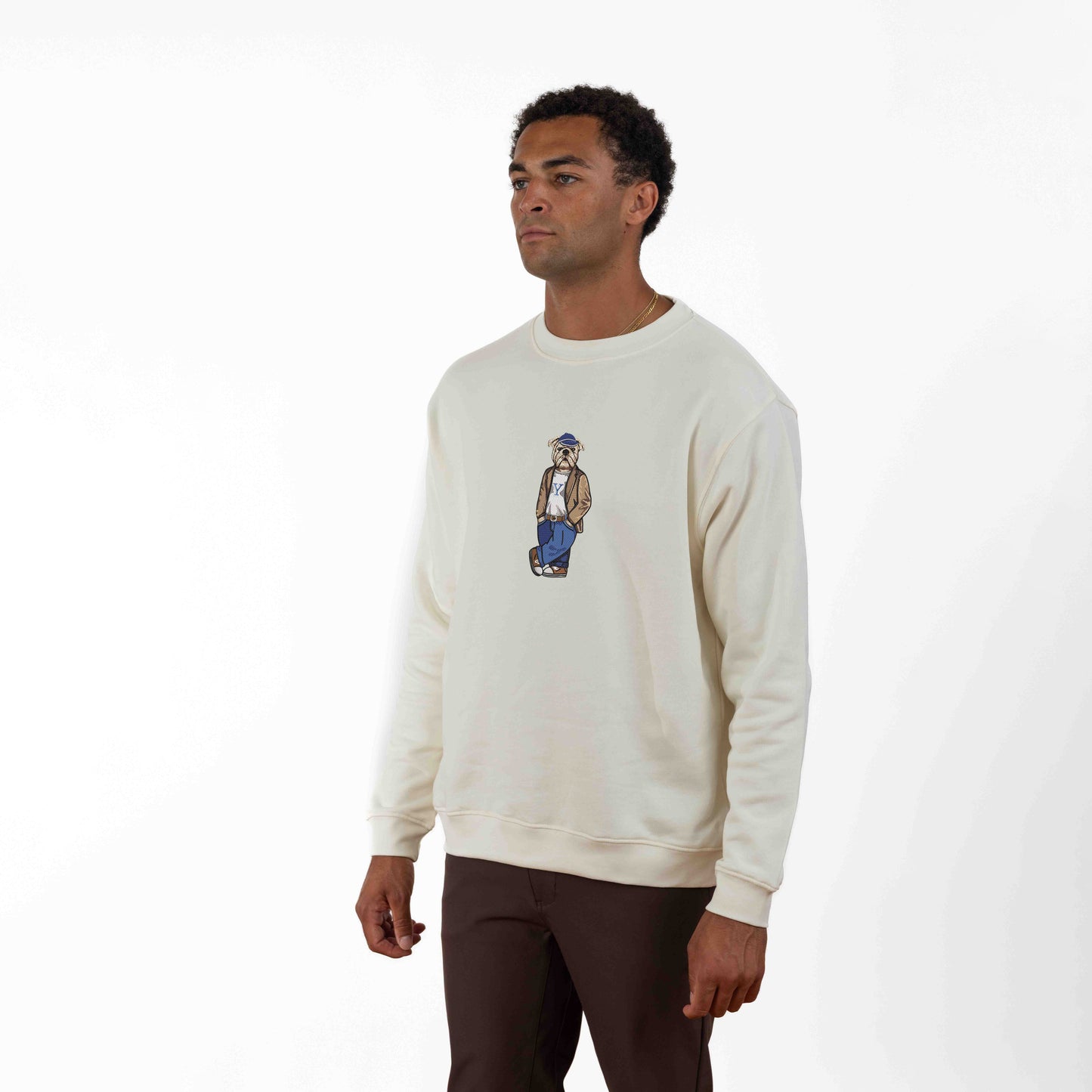 Yale Original Embroidered Crewneck