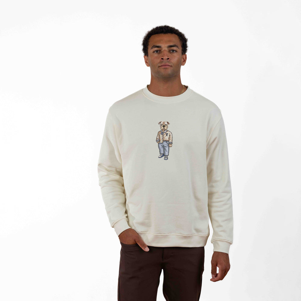 Yale Mrs. Autumn Embroidered Crewneck