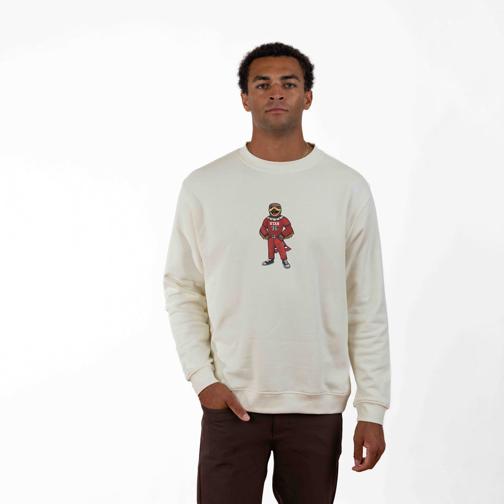 University of Utah Original Embroidered Crewneck