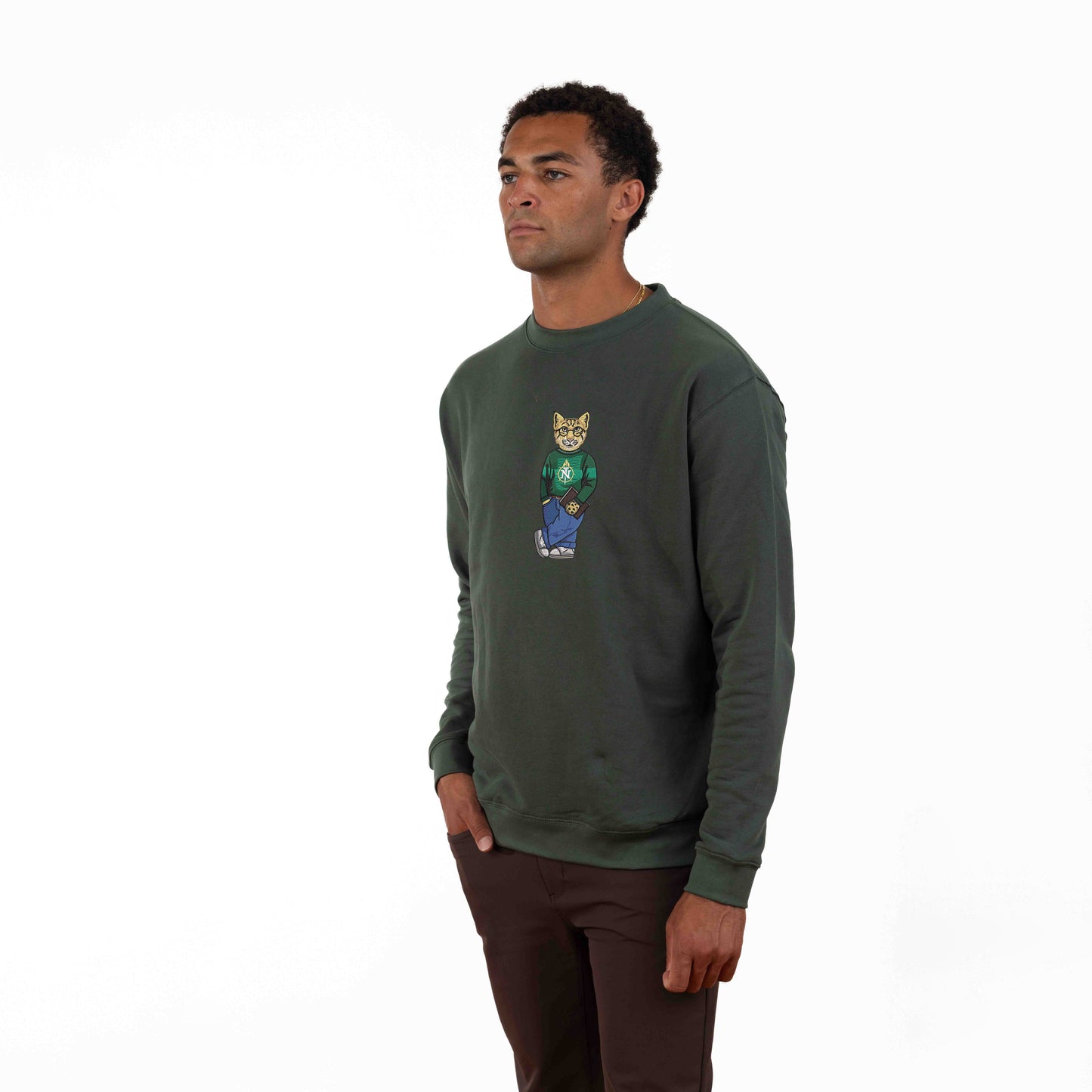 NMU Original Embroidered Crewneck