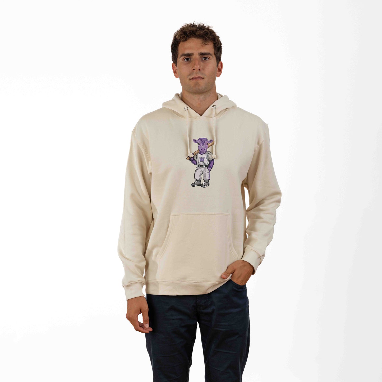 Williams Baseball Embroidered Hoodie