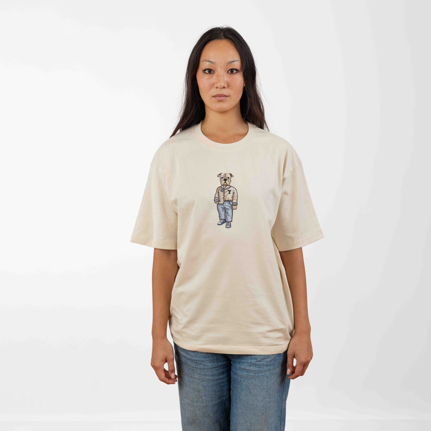 Yale Mrs. Autumn Embroidered Tee