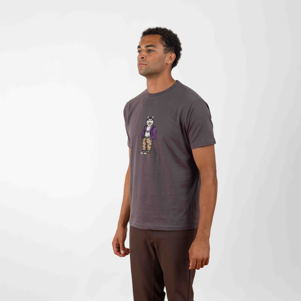 University of Washington Coat Embroidered Tee