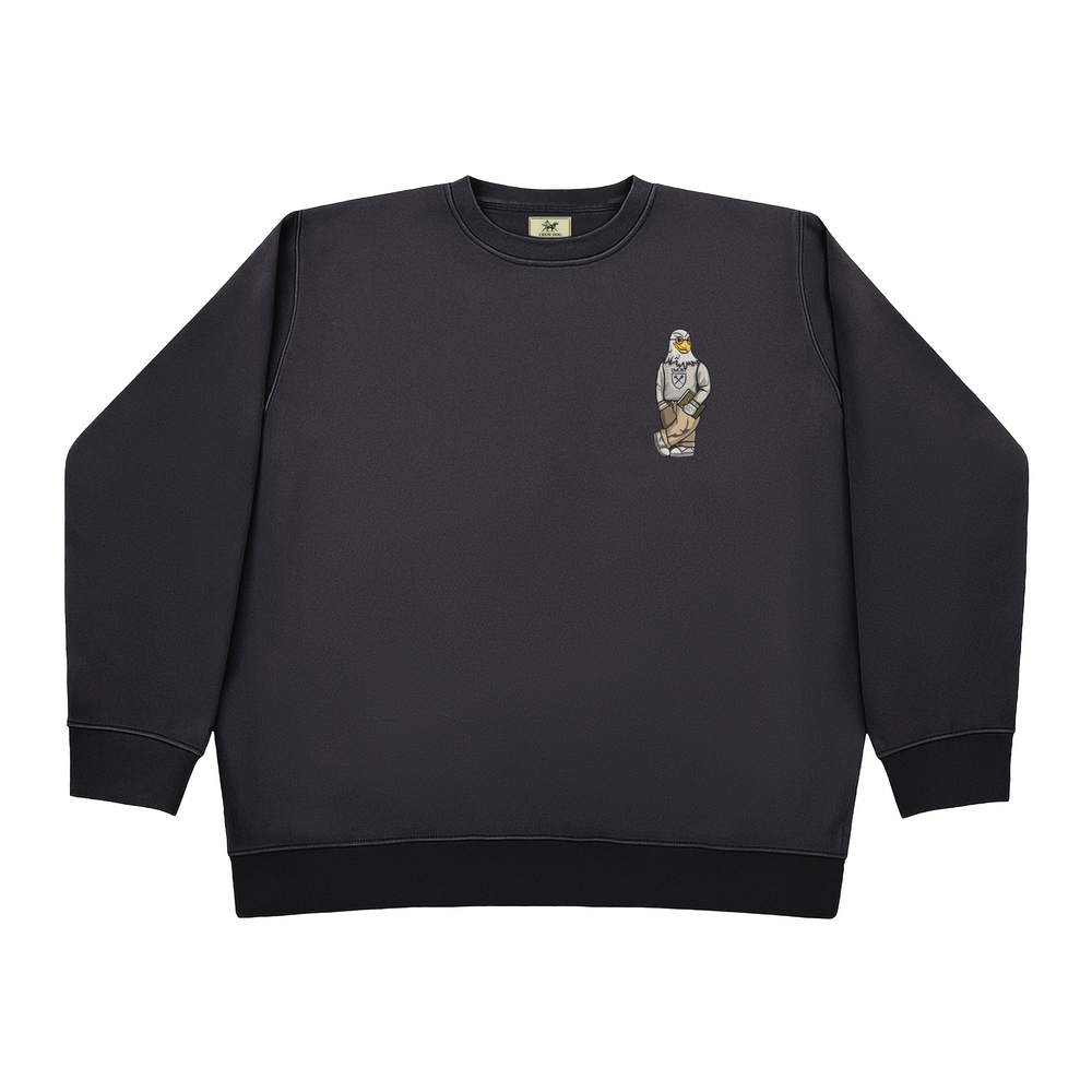 
                      
                        Emory University Glasses Embroidered Crewneck
                      
                    