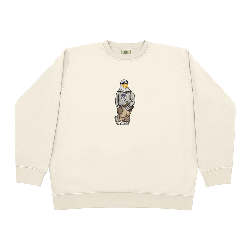 
                      
                        Emory University Glasses Embroidered Crewneck
                      
                    