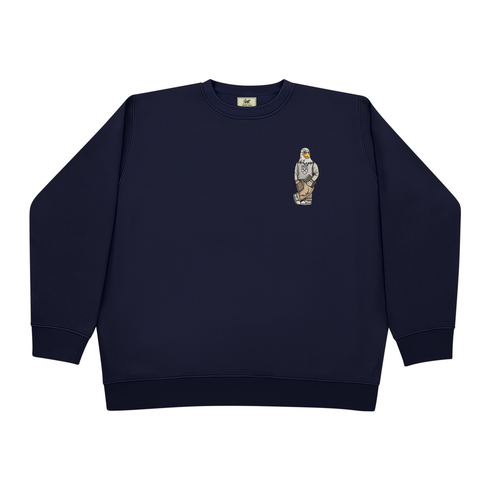 
                      
                        Emory University Glasses Embroidered Crewneck
                      
                    