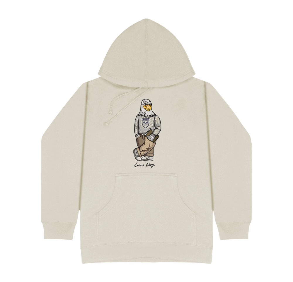 Emory University Glasses Embroidered Hoodie