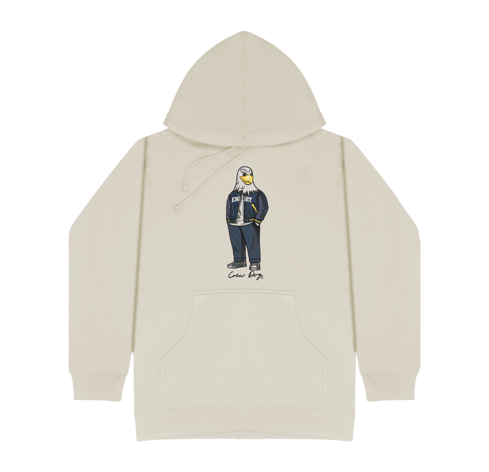 Emory University Varsity Embroidered Hoodie