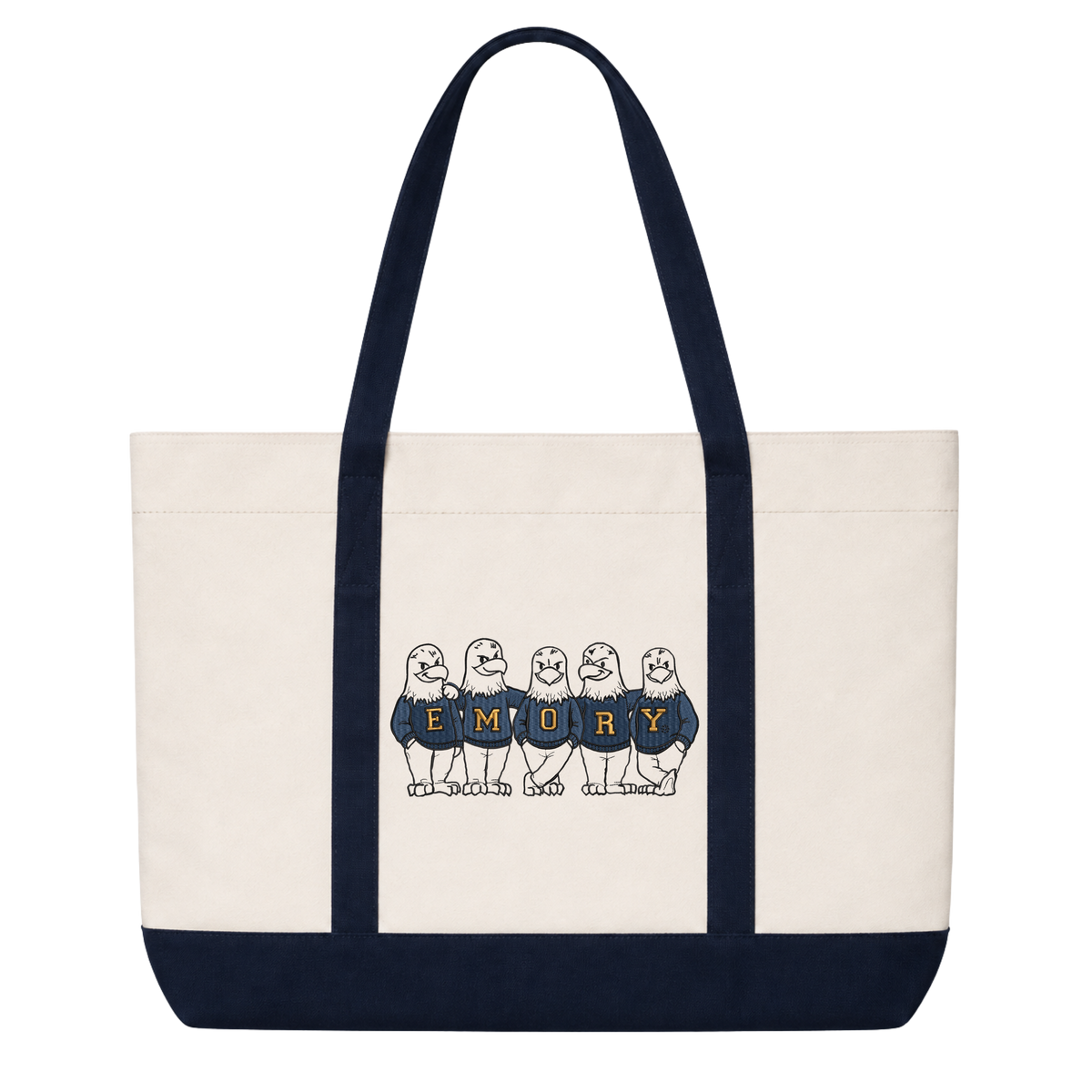 Emory Vintage Embroidered Tote Bag