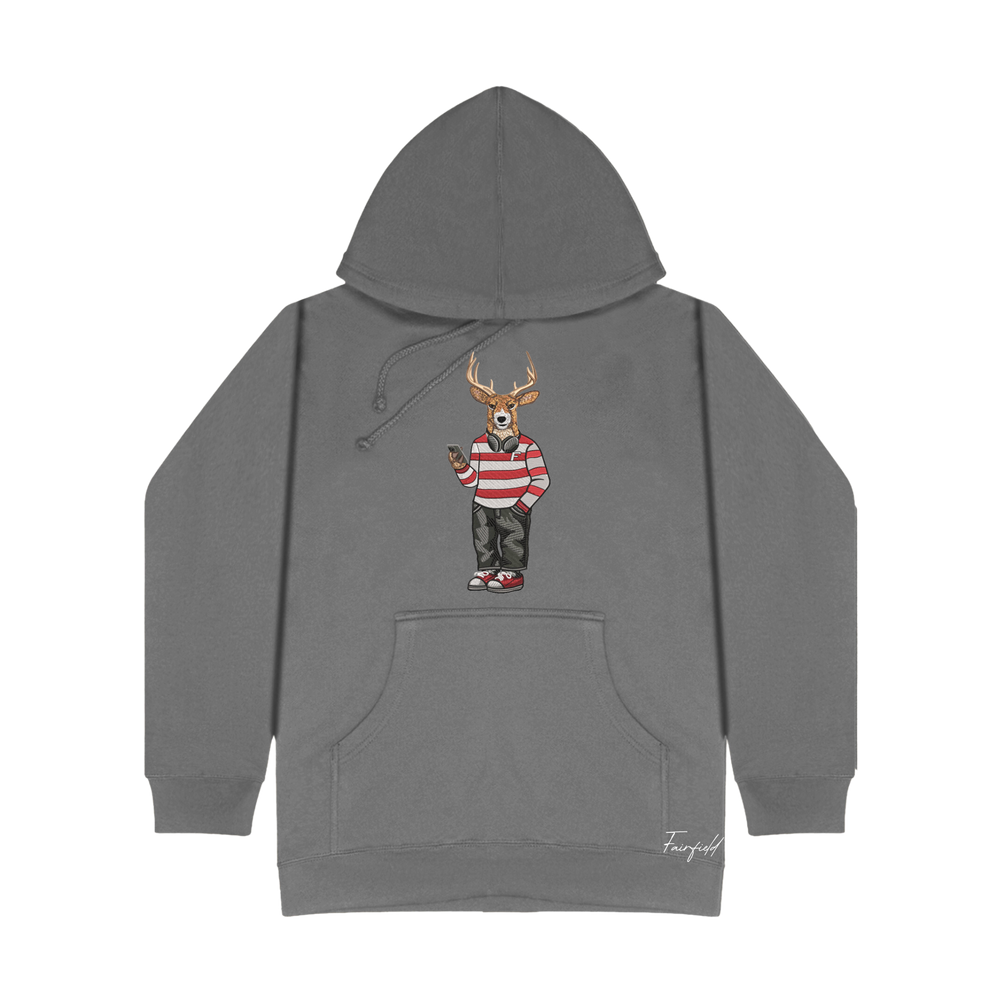 Fairfield Headphones Embroidered Hoodie