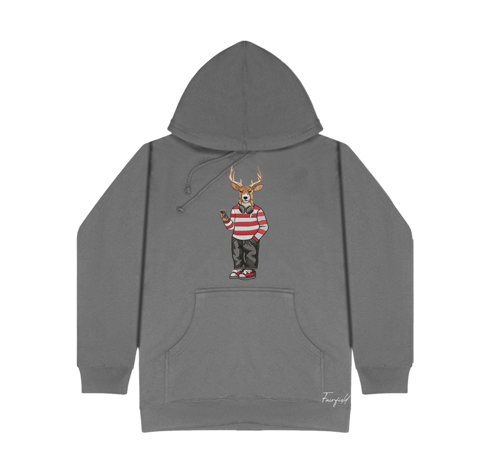 Fairfield Headphones Embroidered Hoodie