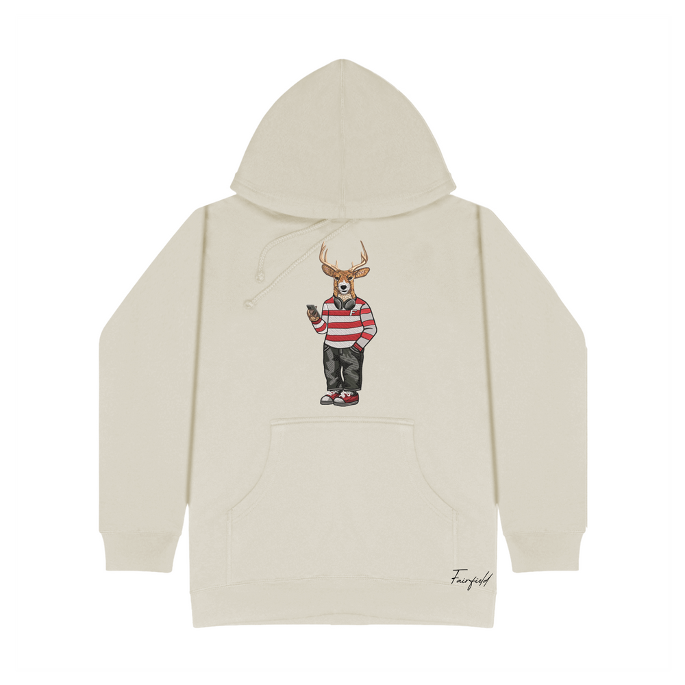 
                      
                        Fairfield Headphones Embroidered Hoodie
                      
                    