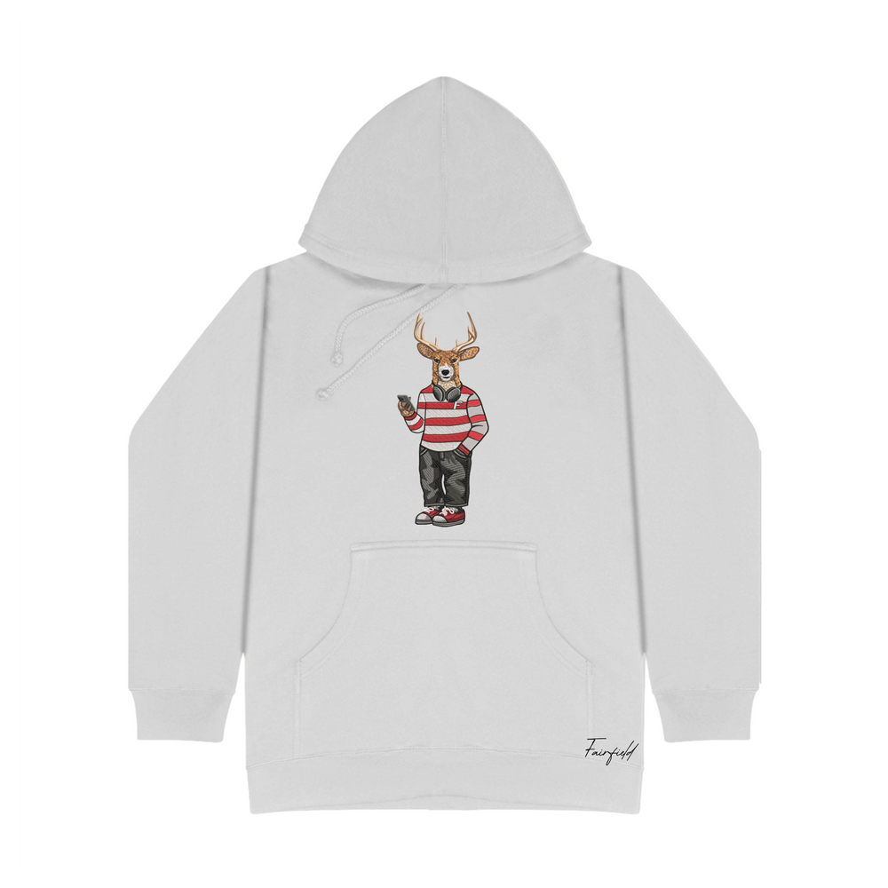 
                      
                        Fairfield Headphones Embroidered Hoodie
                      
                    