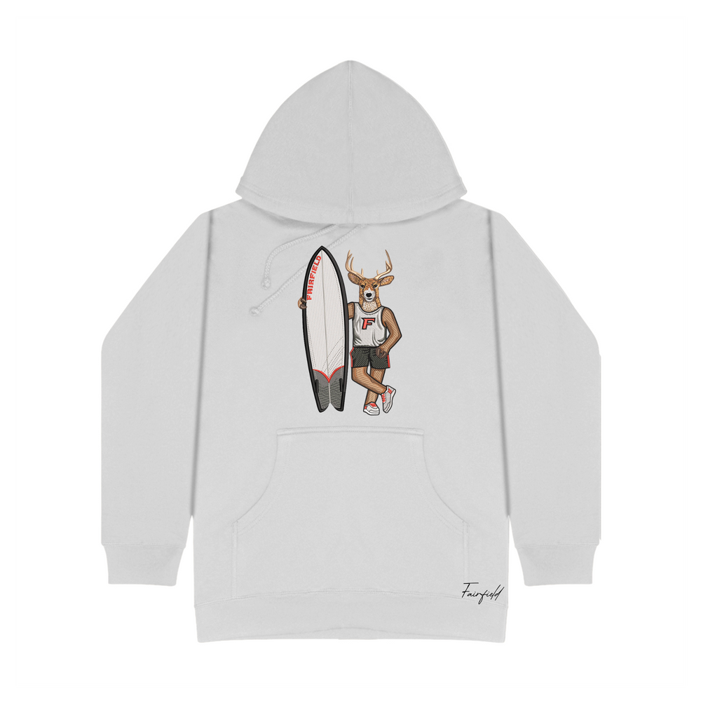 Fairfield Surfboard Embroidered Hoodie