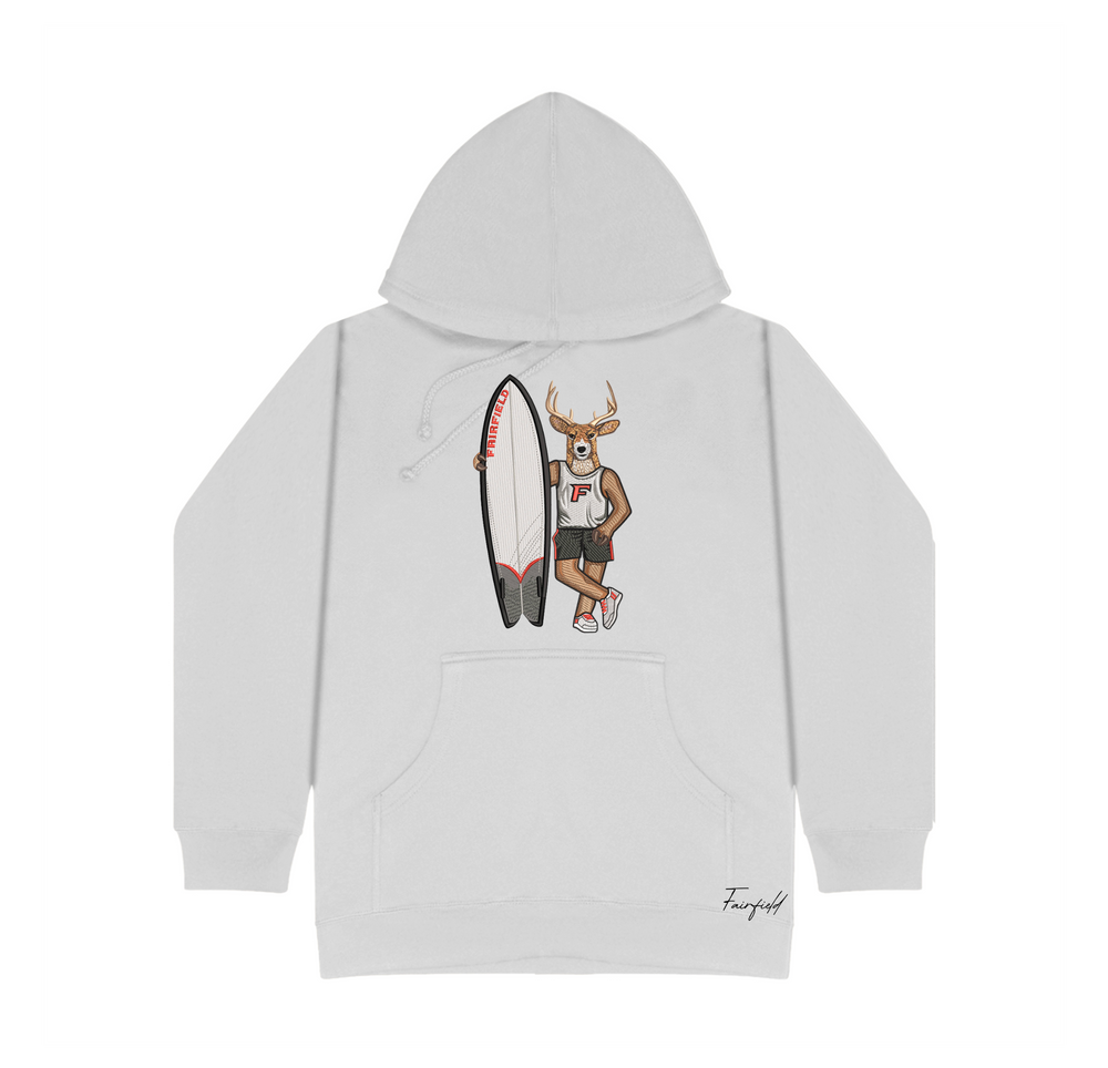 Fairfield Surfboard Embroidered Hoodie