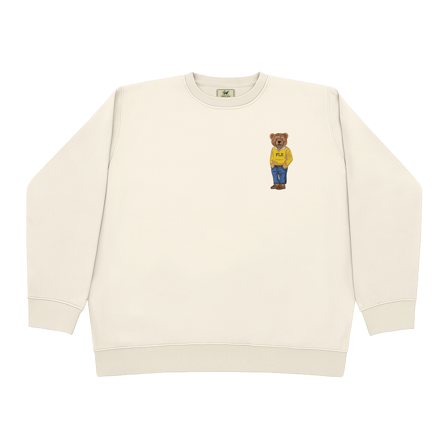 Phi Gamma Delta Bear Original Embroidered Crewneck