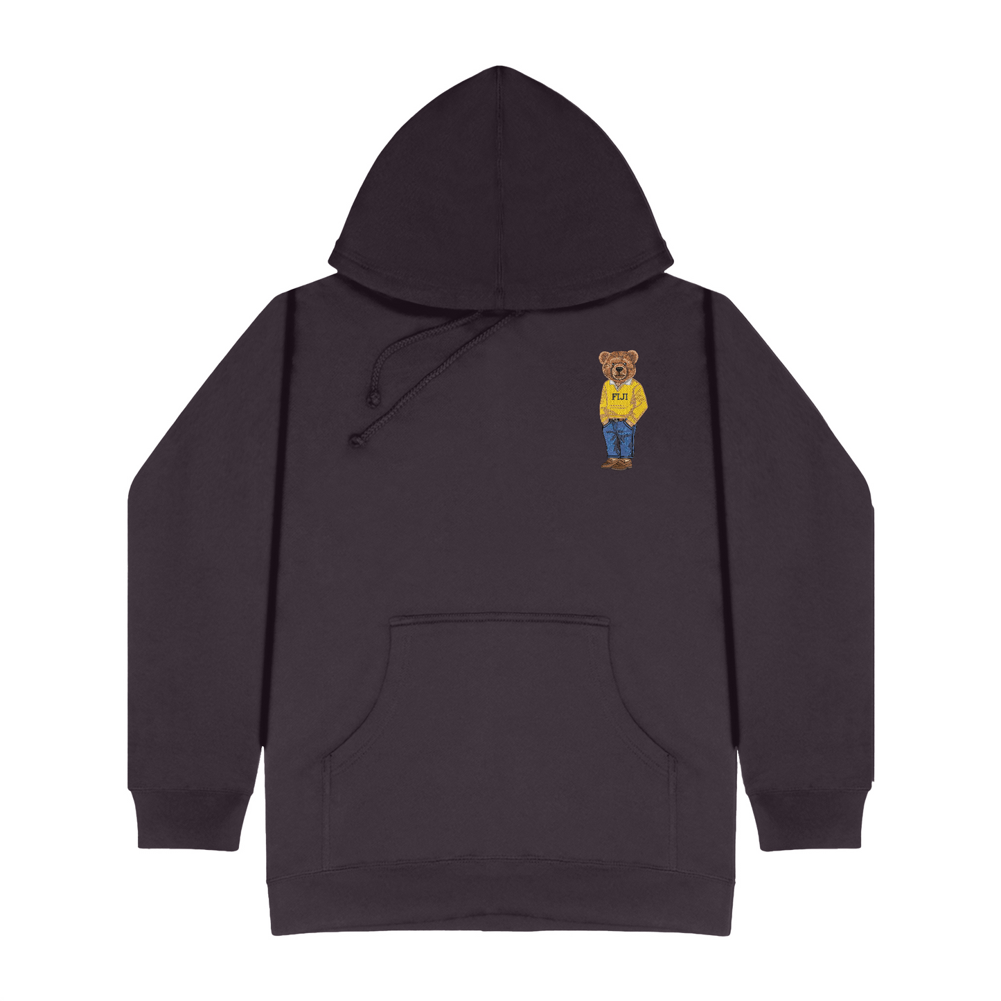 Phi Gamma Delta Bear Original Embroidered Hoodie