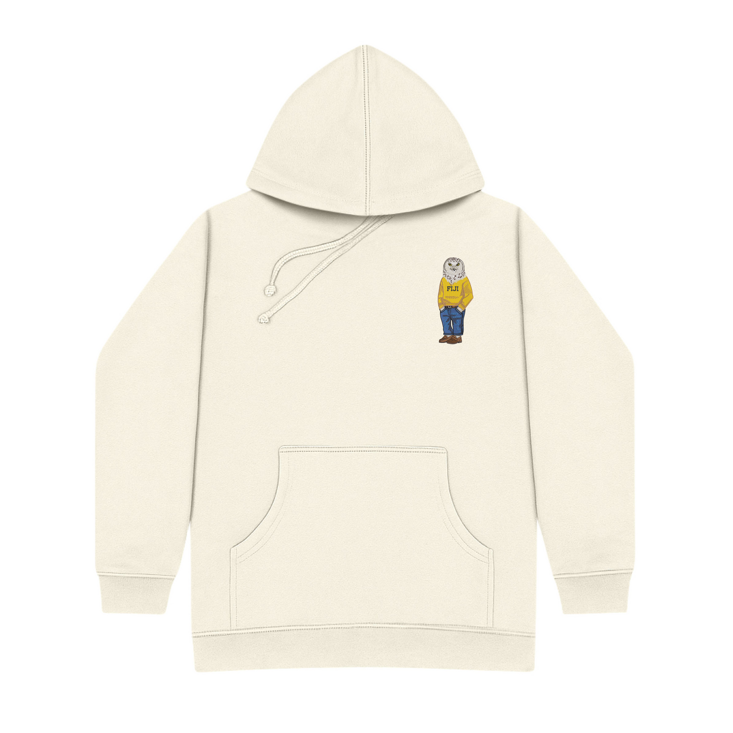 Phi Gamma Delta Owl Original Embroidered Hoodie