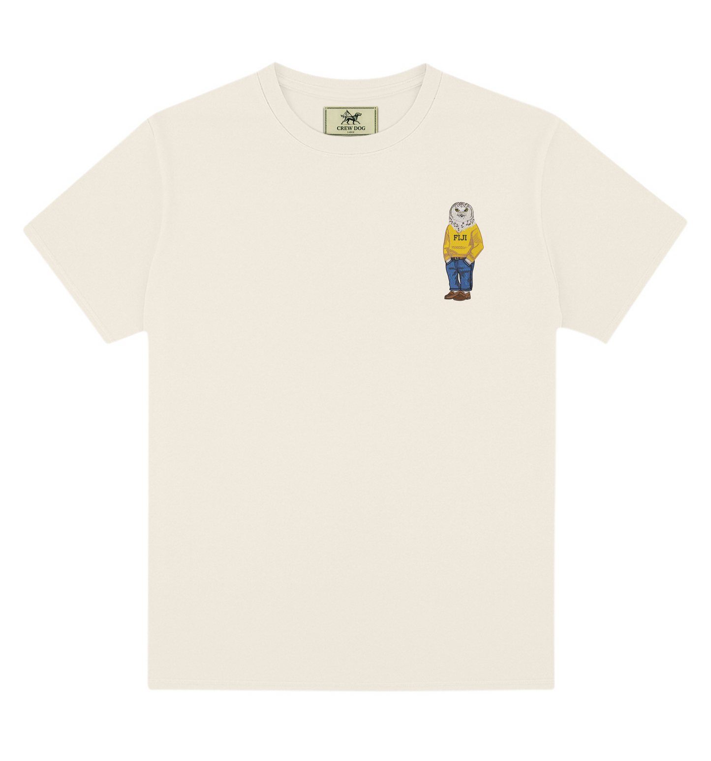 Phi Gamma Delta Owl Original Embroidered Tee