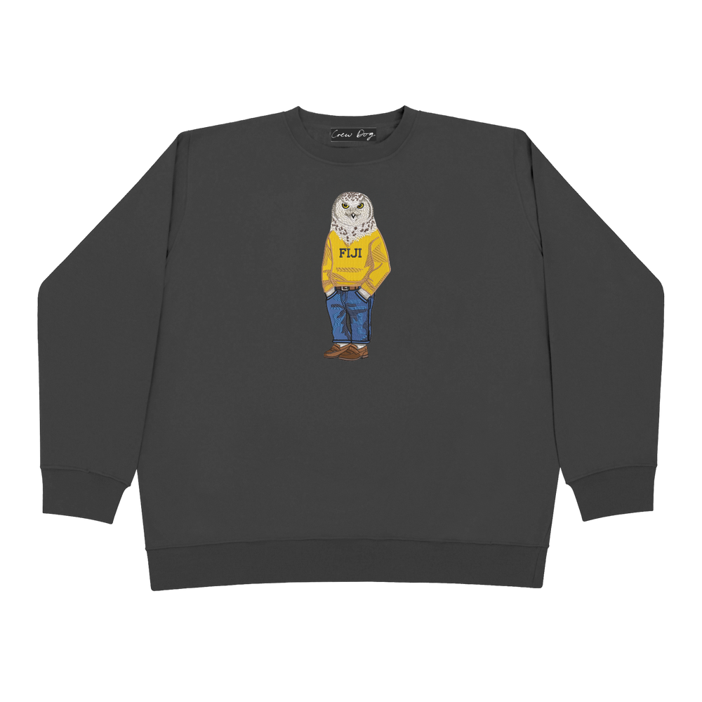 
                      
                        ΦΓΔ Owl Original Embroidered Crewneck
                      
                    