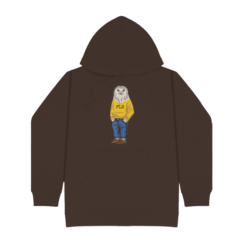 
                      
                        ΦΓΔ Owl Original Embroidered Hoodie
                      
                    