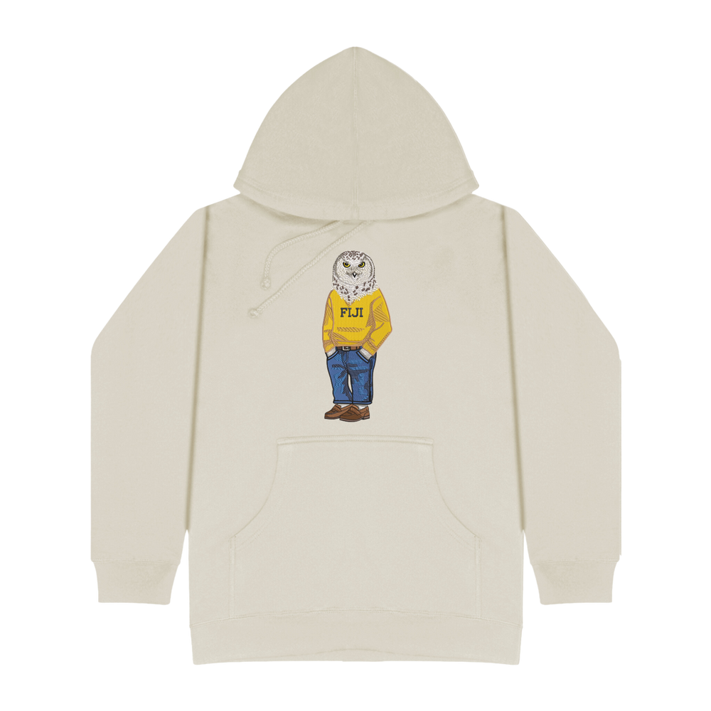 ΦΓΔ Owl Original Embroidered Hoodie