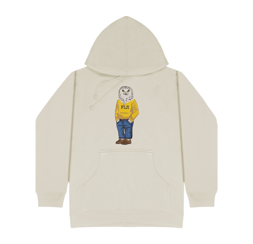 ΦΓΔ Owl Original Embroidered Hoodie