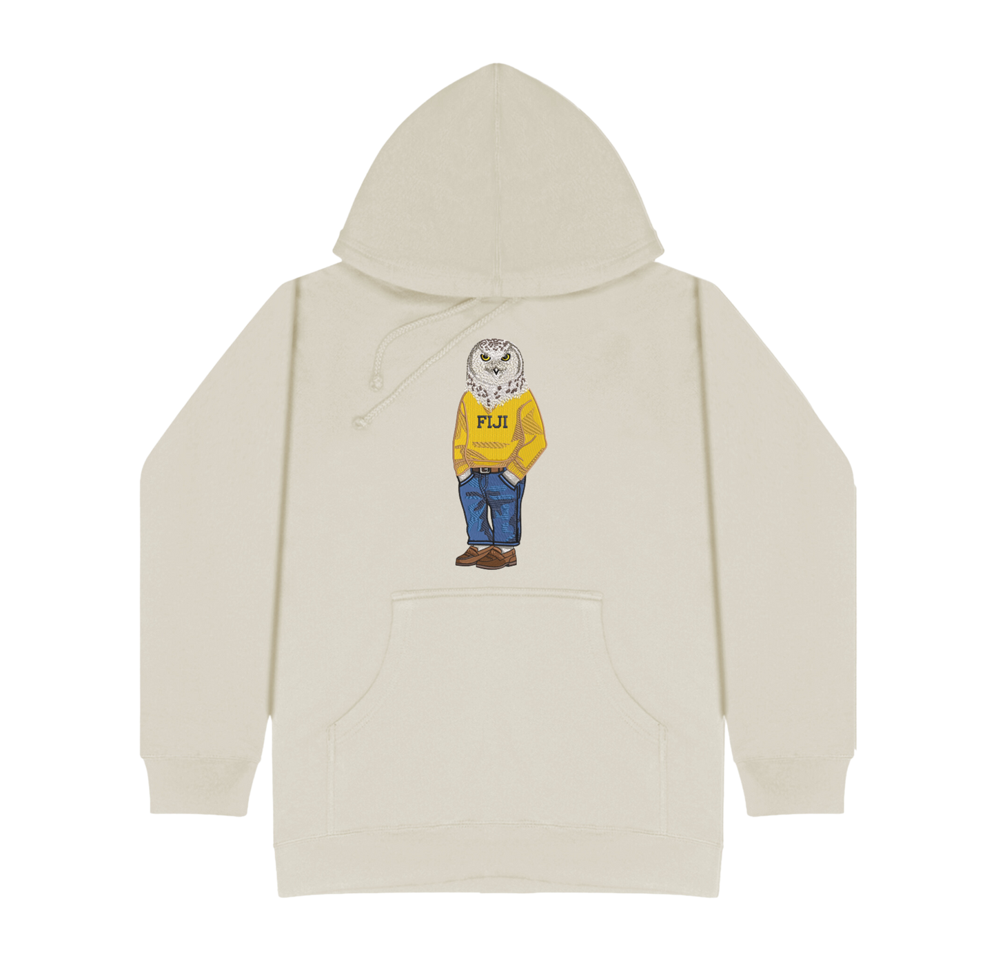 ΦΓΔ Owl Original Embroidered Hoodie