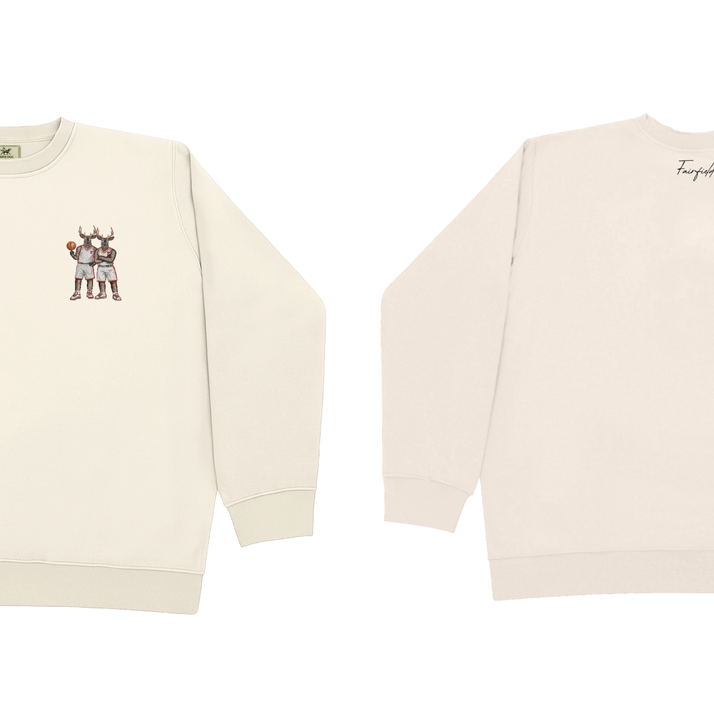 Fairfield Basketball Embroidered Crewneck