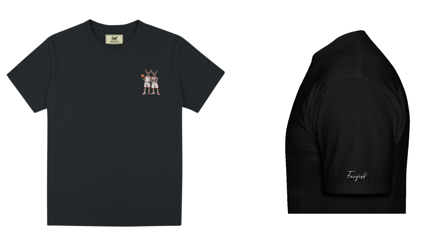 Fairfield Basketball Embroidered Tee