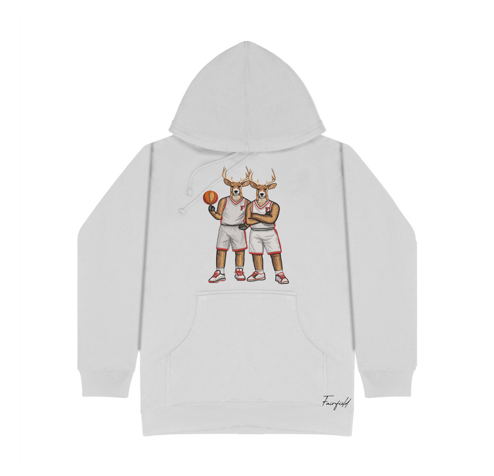 Fairfield Basketball Embroidered Hoodie