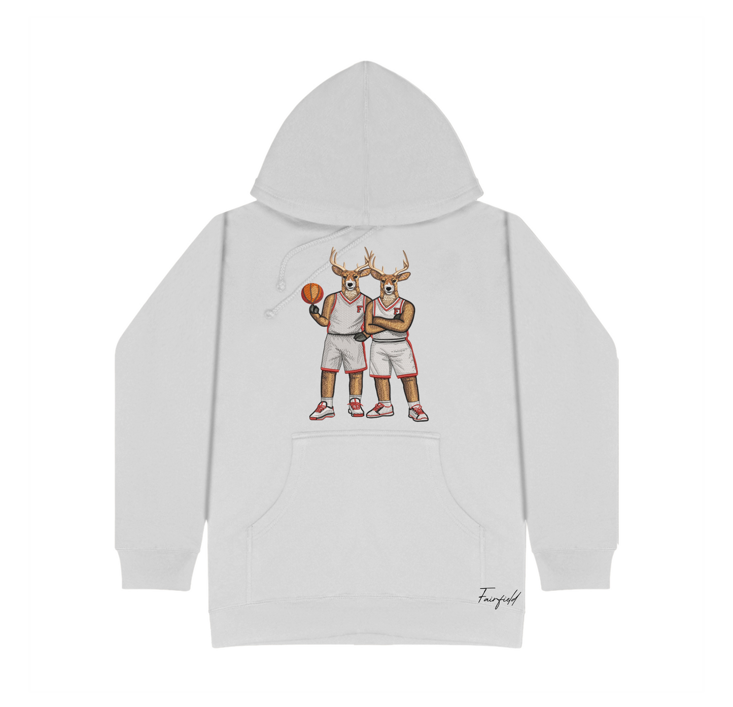 Fairfield Basketball Embroidered Hoodie