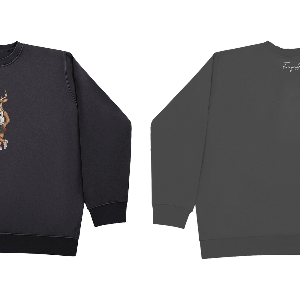 Fairfield Surfboard Embroidered Crewneck