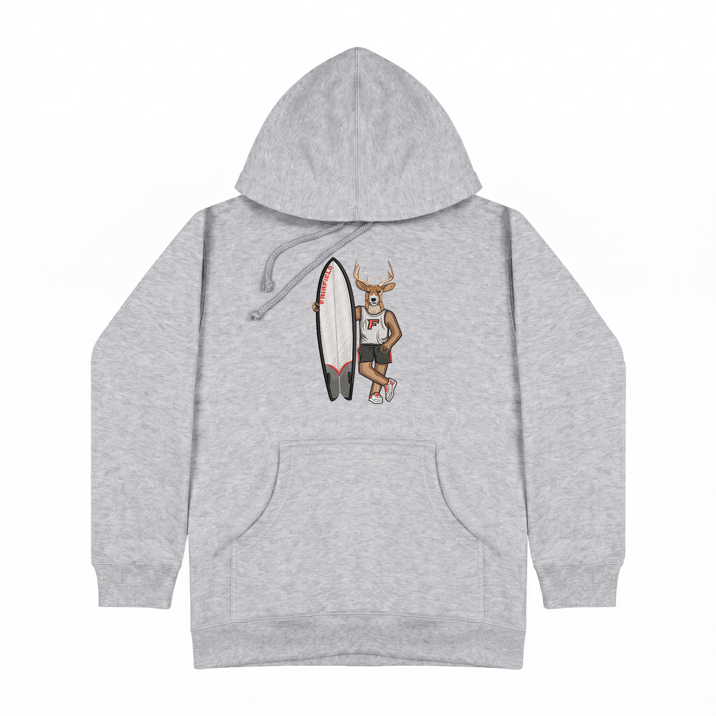 Fairfield Surfboard Embroidered Hoodie
