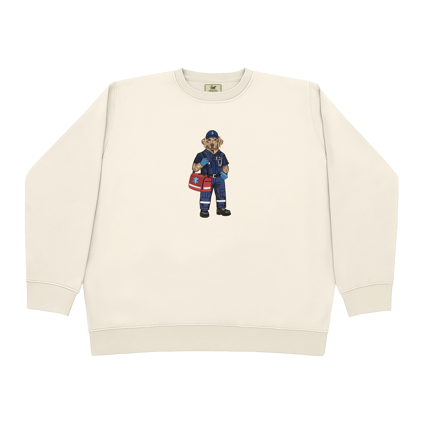 First Responders EMT Embroidered Crewneck