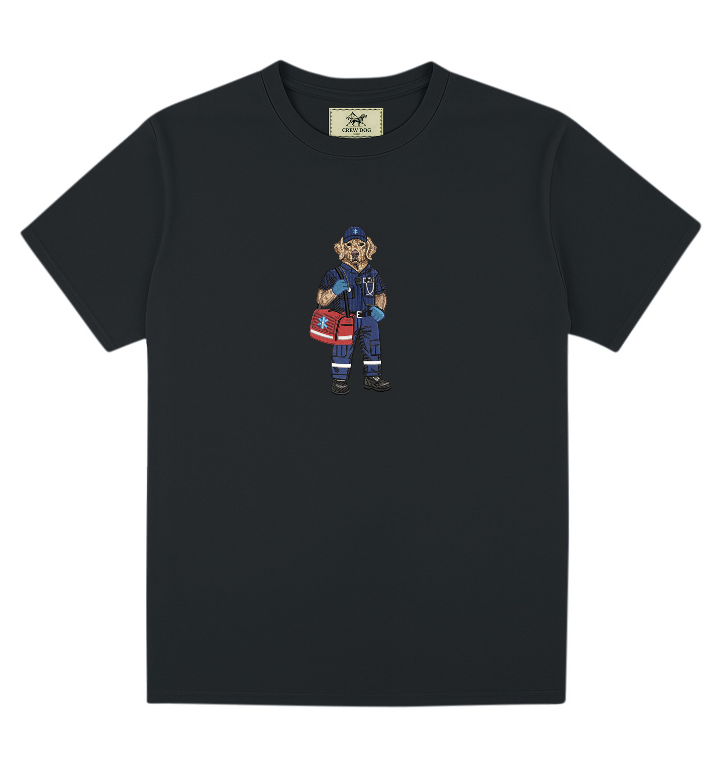 First Responders EMT Embroidered Tee