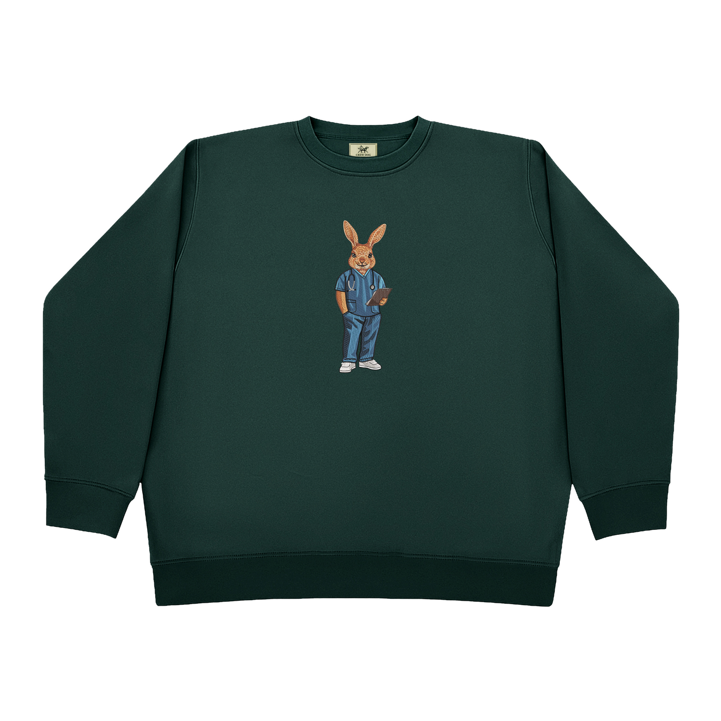 First Responders Nurse Embroidered Crewneck