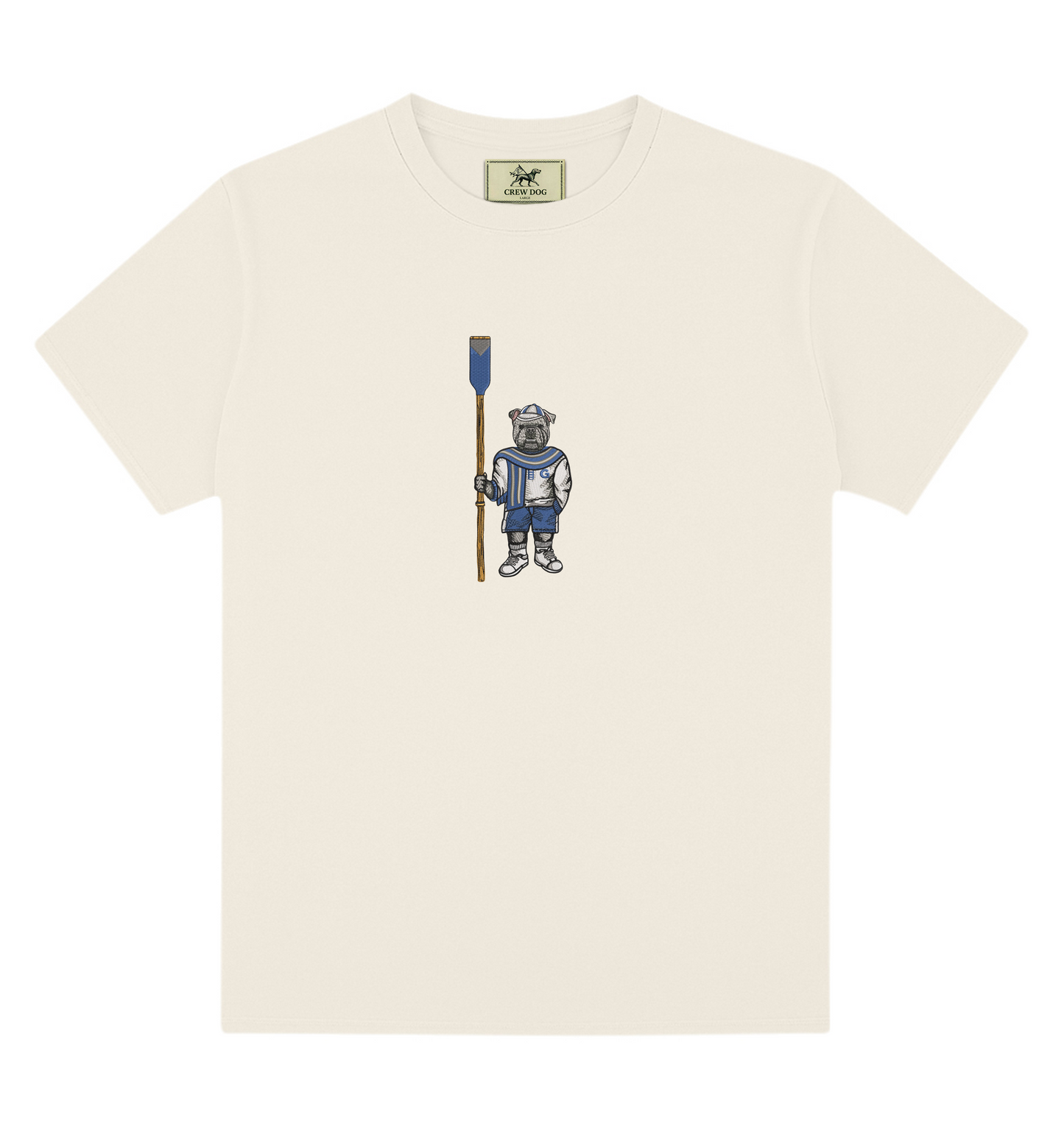 Georgetown Crew Embroidered Tee