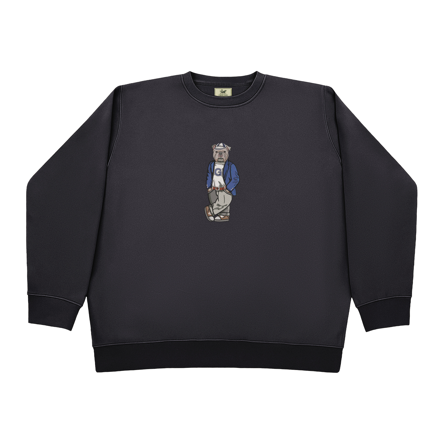 Georgetown Original Embroidered Crewneck