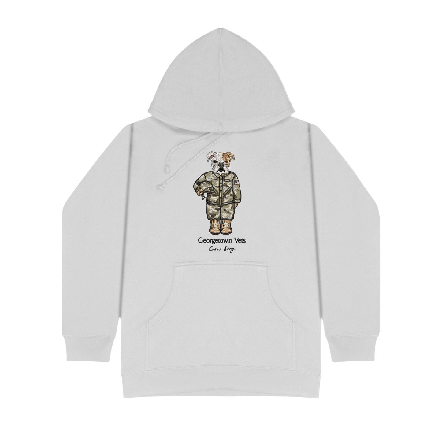 Georgetown Veterans Embroidered Hoodie