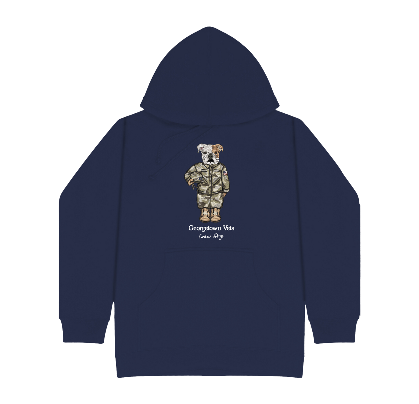 Georgetown Veterans Embroidered Hoodie